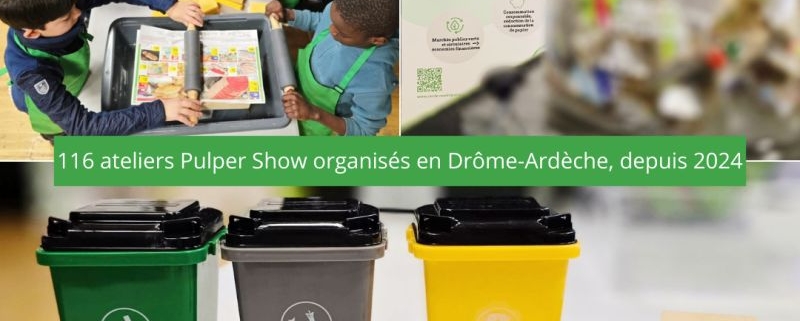Pulper Show - sensibilisation au tri de la brique alimentaire